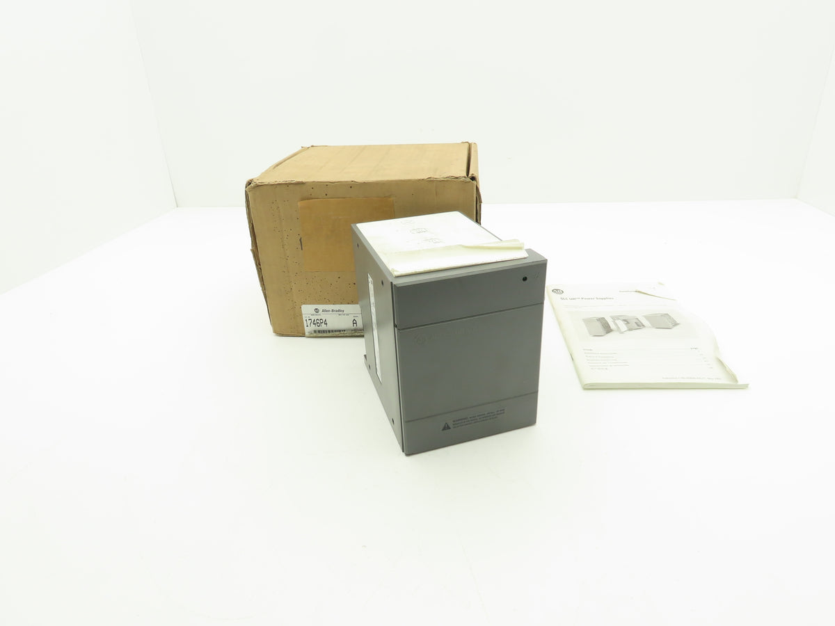 Allen Bradley 1746-P4 24VDC SLC 500 PLC Power Supply Series A 120/240VAC