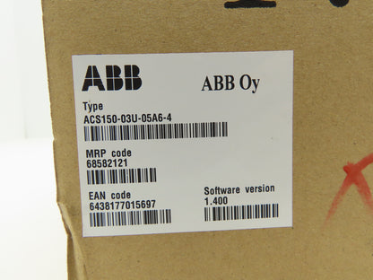 ABB ACS150-03U-05A6-4 Micro Drive 2.2 kW 3 HP 400/480V 3Ph Frequency Converter