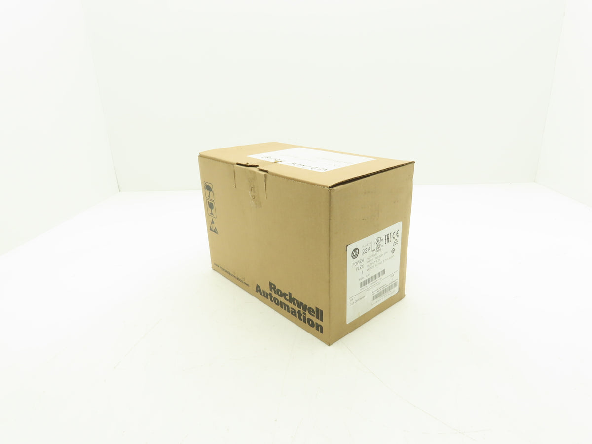 Allen Bradley 22A-D6P0N104 PowerFlex 4 AC Drive Variable Speed VFD 3Hp 480V 3PH