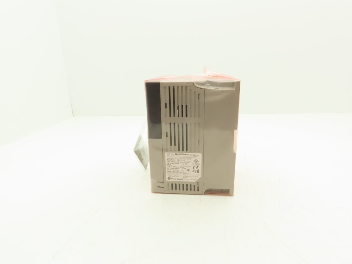 Allen Bradley 22A-D6P0N104 PowerFlex 4 AC Drive Variable Speed VFD 3Hp 480V 3PH
