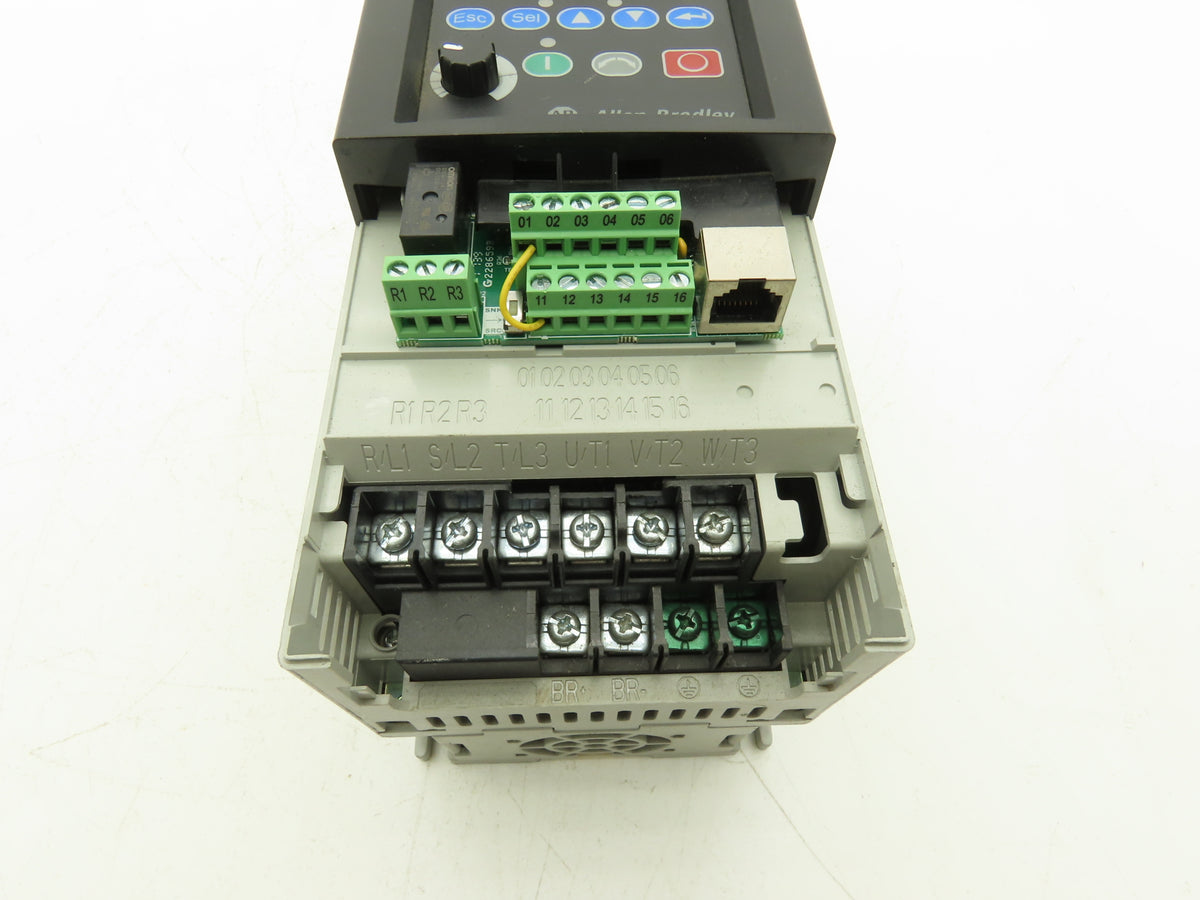 Allen Bradley 22A-D6P0N104 PowerFlex 4 AC Drive Variable Speed VFD 3Hp 480V 3PH
