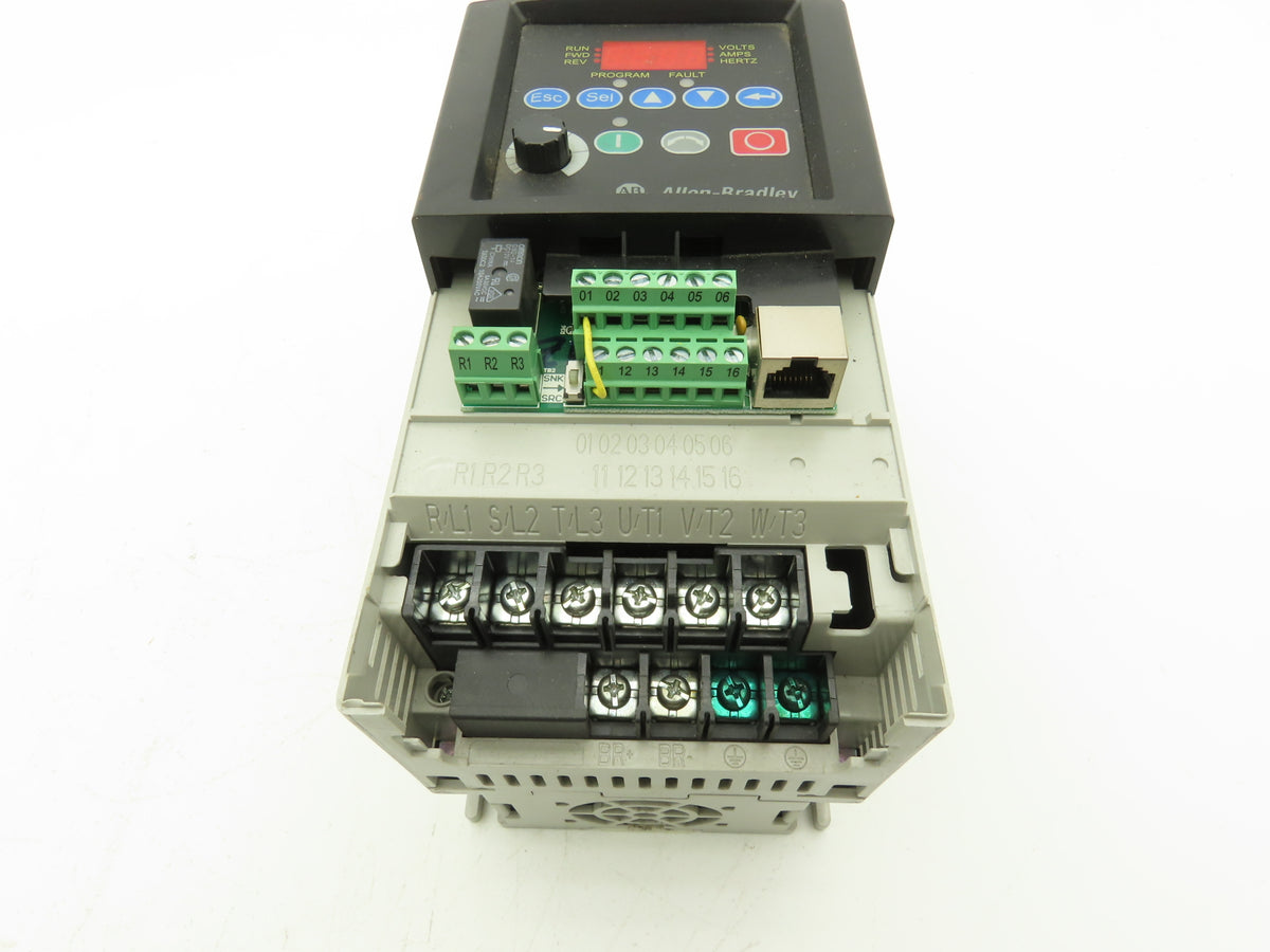 Allen Bradley 22A-D6P0N104 PowerFlex 4 AC Drive Variable Speed VFD 3Hp 480V 3PH
