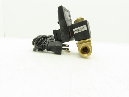 FLUIDRAIN 3023-K16 Timer Controlled Drain Valve 1/2 NPT 115 VAC 300 PSI