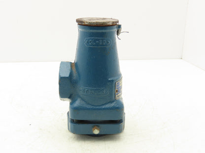 Parker H3 Safety Relief Valve 90/270 PSI 2225 SCFM 3/4" Inlet 1.25"NPT Outlet
