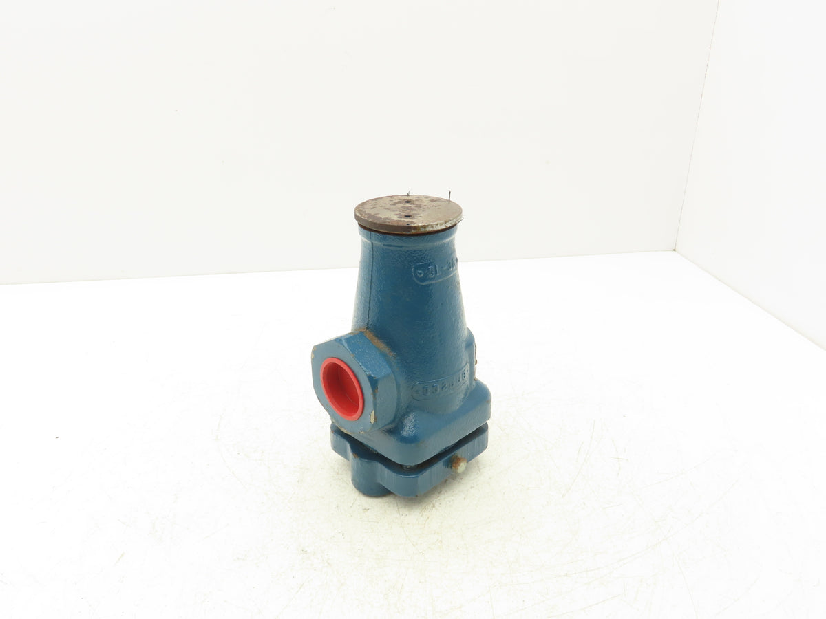 Parker H3 Safety Relief Valve 90/270 PSI 2225 SCFM 3/4" Inlet 1.25"NPT Outlet