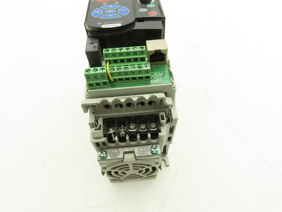 Allen Bradley 22F-B4P2N103 PowerFlex 4M AC Drive 0.75 kW 1 HP 240V 3Ph Series A