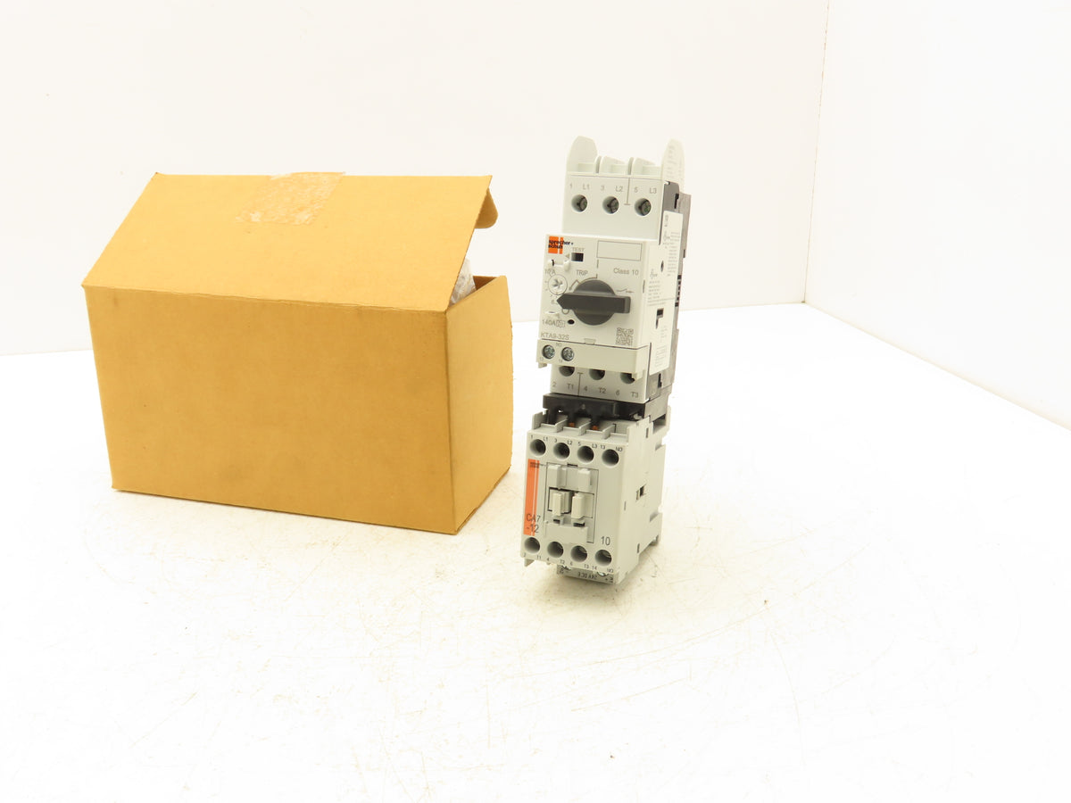 Sprecher + Schuh KTA9-32S-10A CA7-12E-10 Combo Starter 6.3-10A 600V 3Ph 24V Coil
