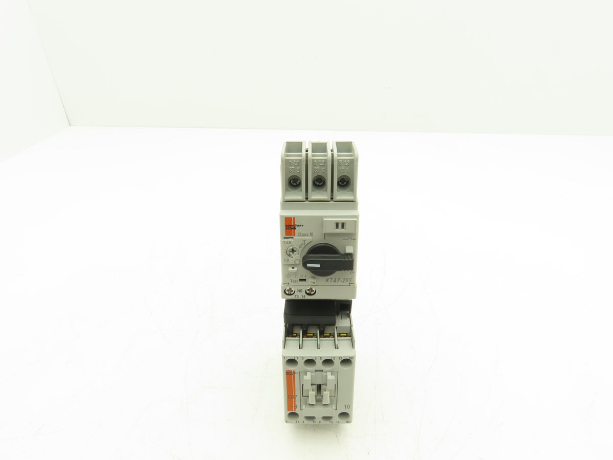 Sprecher + Schuh Ecombo Combo Motor Starter 1.0-1.6A 600V 3Ph 24V Coil 2-7.5Hp