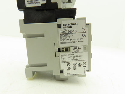 Sprecher + Schuh Ecombo Combo Motor Starter 1.0-1.6A 600V 3Ph 24V Coil 2-7.5Hp