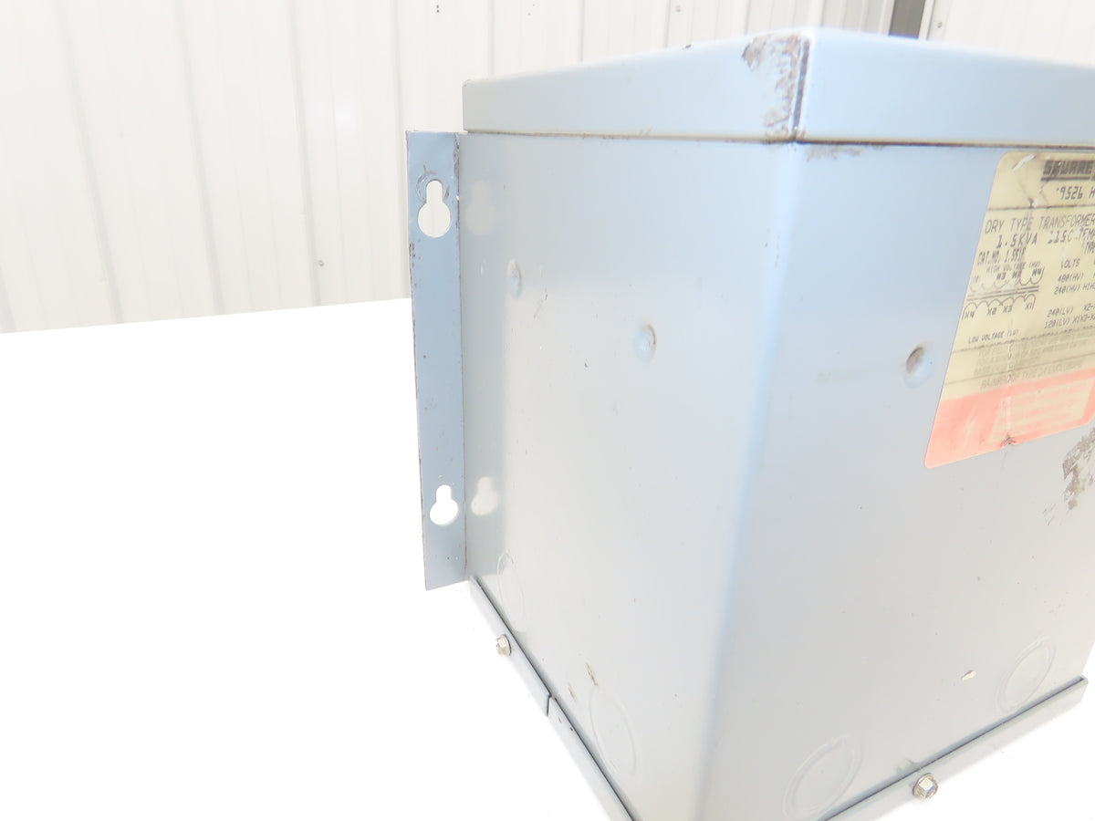 Square D 1.5S1F Single Phase Transformer 1.5kva HV 240/480V LV 120/240V