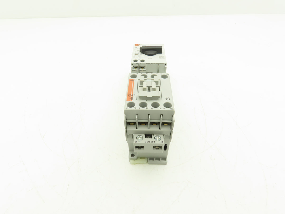 Sprecher + Schuh Combination Motor Starter 1.0-1.6A 600V 3Ph 24V Coil 2-7.5Hp