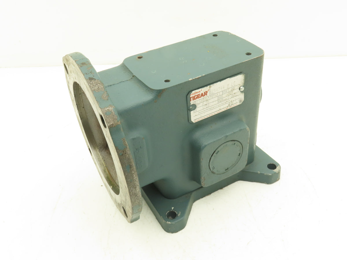 Dodge Tigear Q150B015M056K1 Worm Gearbox 15:1 Ratio 116 RPM .75Hp LH 56C