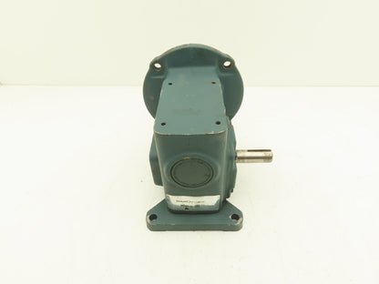 Dodge Tigear Q150B015M056K1 Worm Gearbox 15:1 Ratio 116 RPM .75Hp LH 56C
