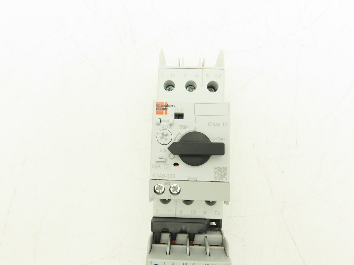 Sprecher + Schuh Combination Motor Starter 2.5-4.0A 600V 3Ph 24V Coil 2-7.5Hp