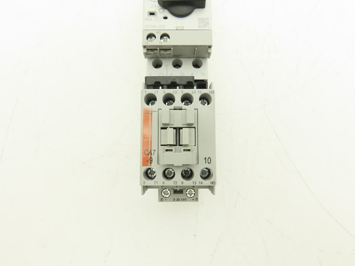 Sprecher + Schuh Combination Motor Starter 2.5-4.0A 600V 3Ph 24V Coil 2-7.5Hp