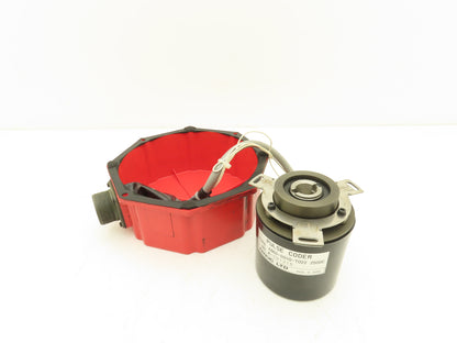 Fanuc A860-0310-T022 Servo Motor Pulse Coder Rotary Encoder w/Cover