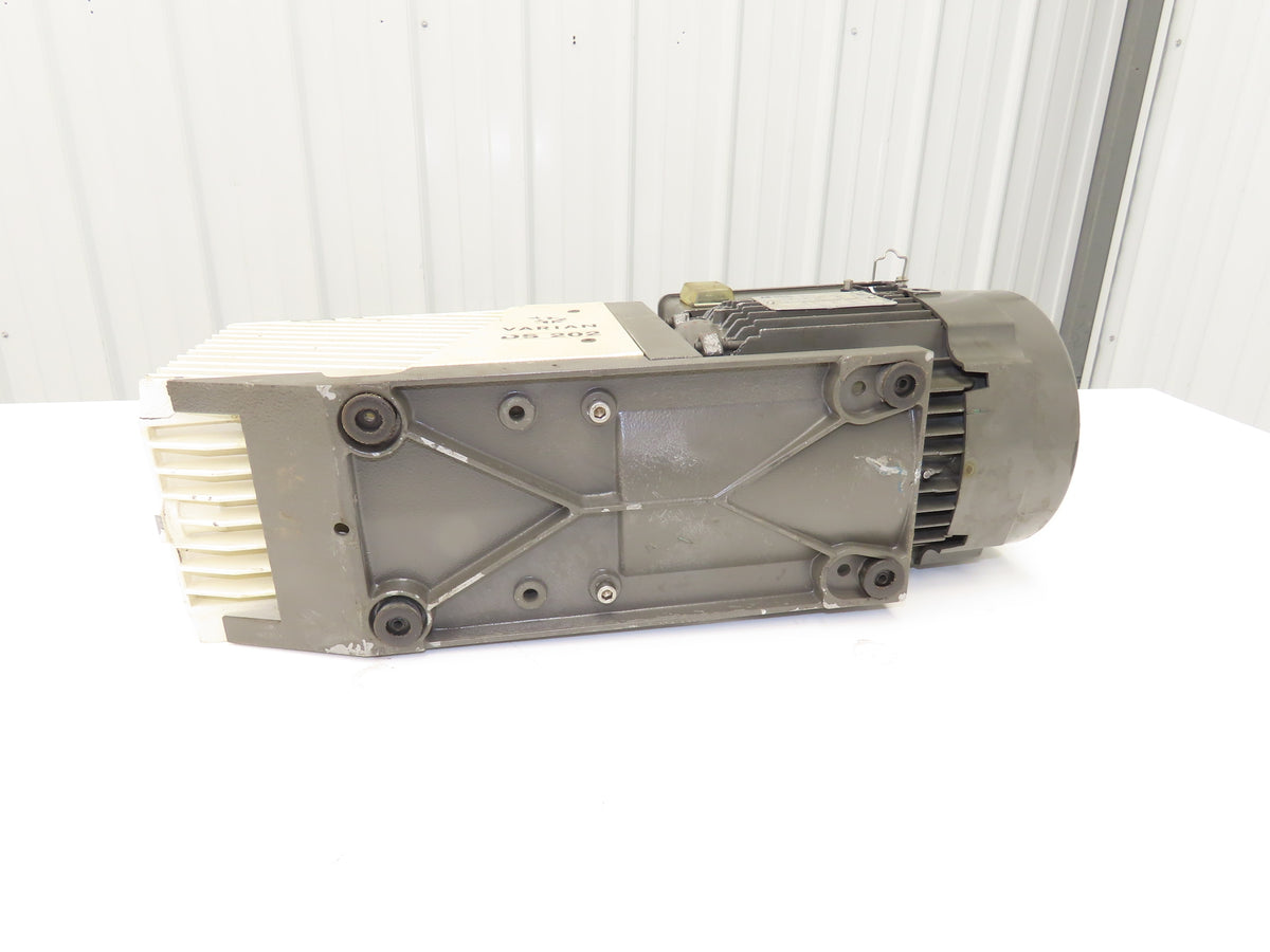 Varian DS 202 Two-Stage Rotary Vane Vacuum Pump 5.8CFM 1720 RPM 1Hp 115/230V 1PH