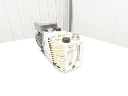 Varian DS 202 Two-Stage Rotary Vane Vacuum Pump 5.8CFM 1720 RPM 1Hp 115/230V 1PH