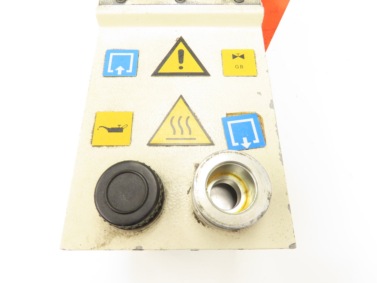 Varian DS 202 Two-Stage Rotary Vane Vacuum Pump 5.8CFM 1720 RPM 1Hp 115/230V 1PH