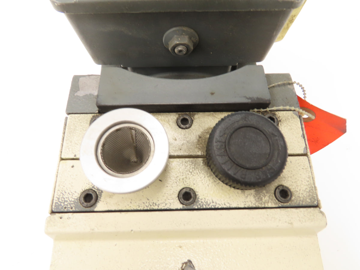 Varian DS 202 Two-Stage Rotary Vane Vacuum Pump 5.8CFM 1720 RPM 1Hp 115/230V 1PH