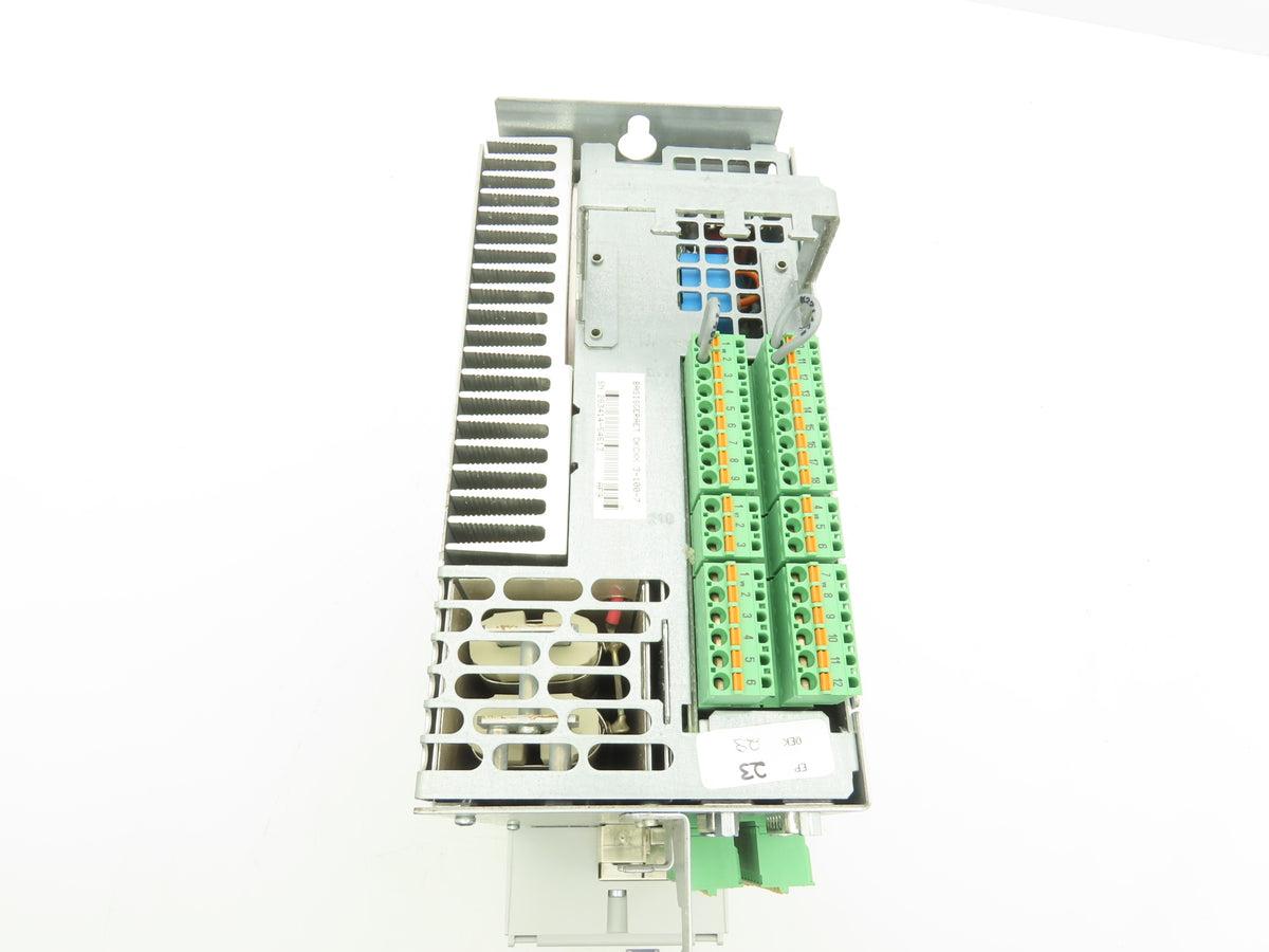 Rexroth R911279431 DKC03.3-100-7-FW ECODRIVE03 Servo Drive 200-480V 3Ph In