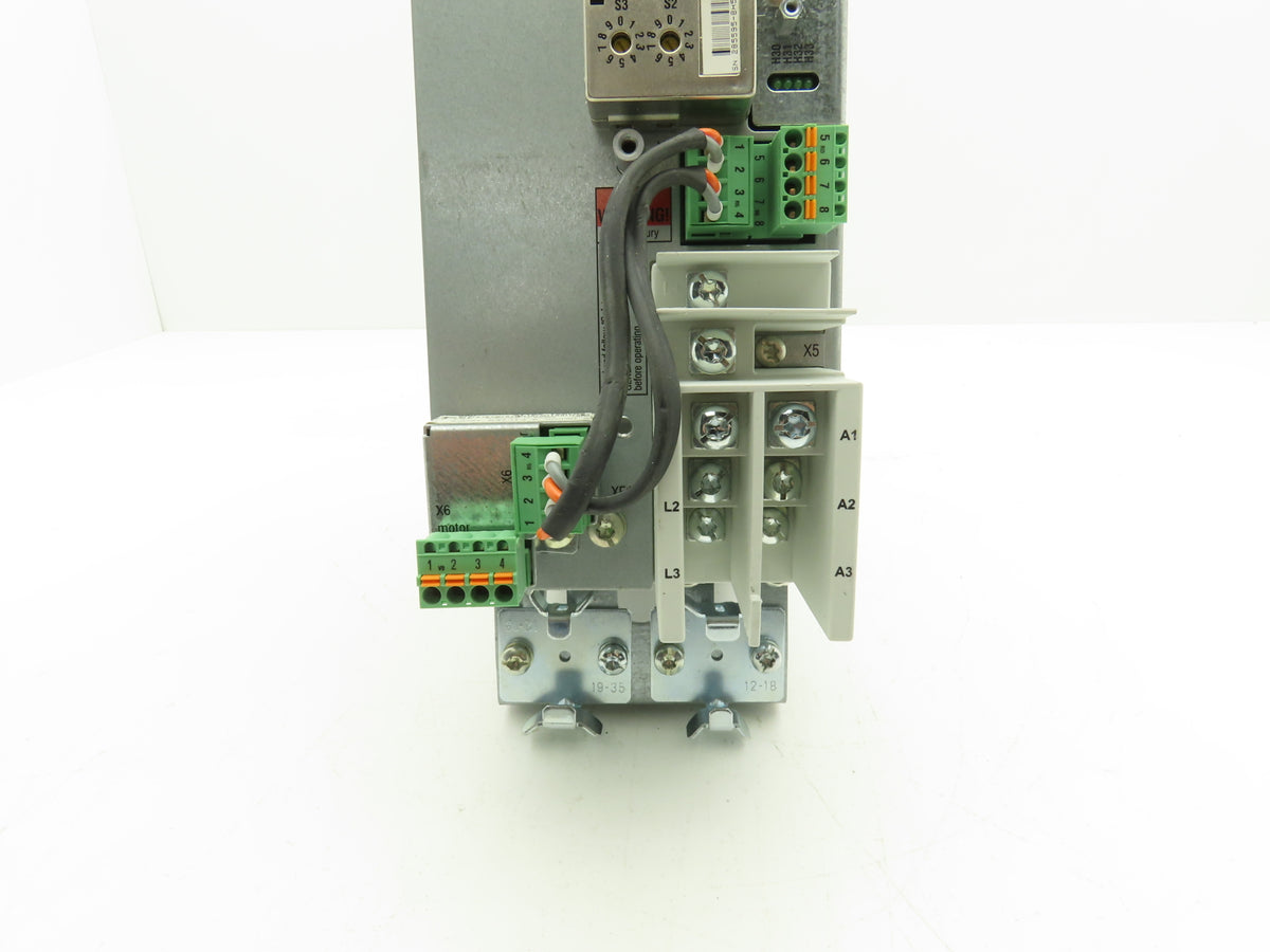 Rexroth R911279431 DKC03.3-100-7-FW ECODRIVE03 Servo Drive 200-480V 3Ph In