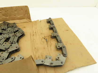 Tsubaki C2050 SK-2 Conveyor Attachment Roller Chain 1.25" Double Pitch 10Ft