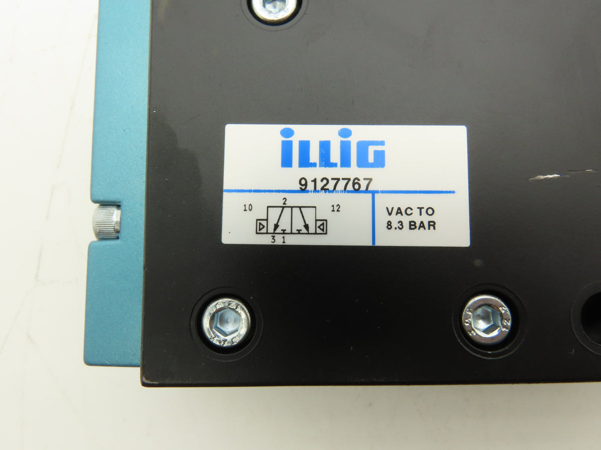 Illig 9127767 Pneumatic Pilot Valve 1"NPT 3/2 24V MAC 67A-A1-DBA-DU-DDAJ-1JA