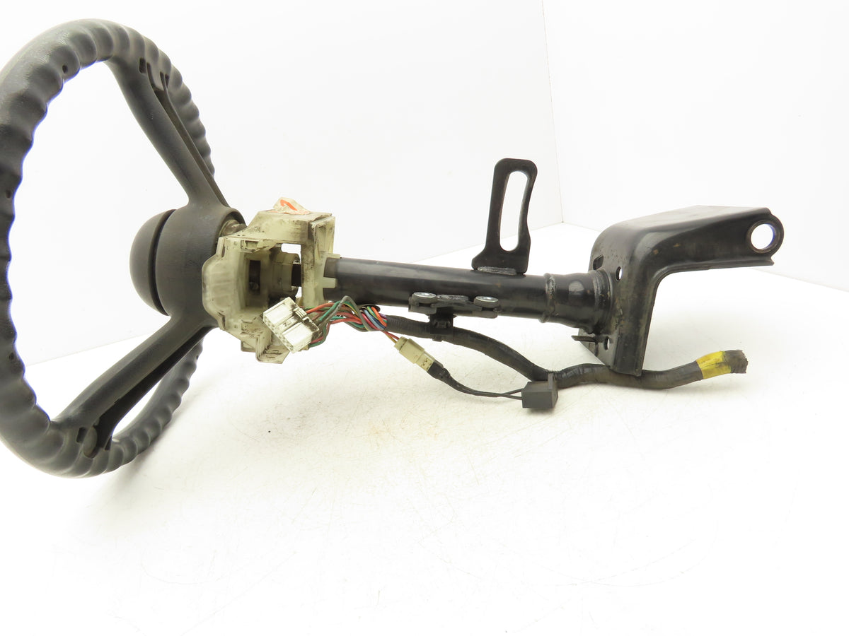 Toyota Electric Forklift Steering Wheel With Column Removed From 7FBCU18