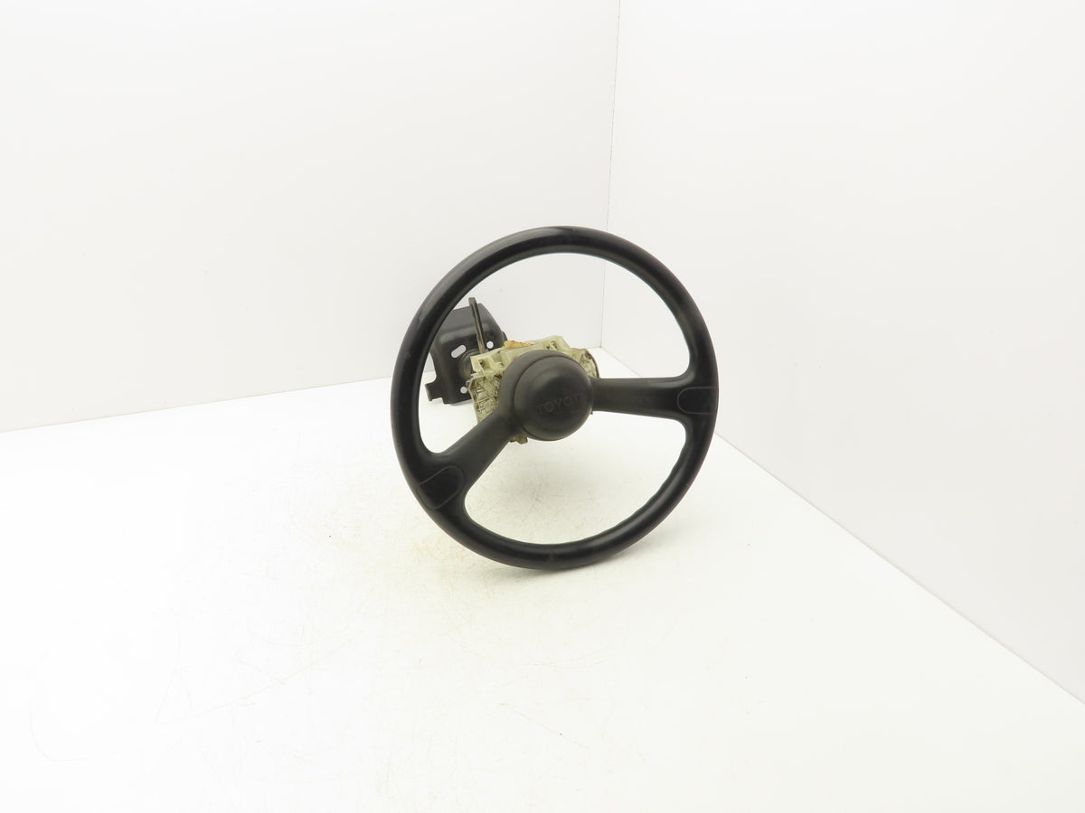 Toyota Electric Forklift Steering Wheel With Column Removed From 7FBCU18