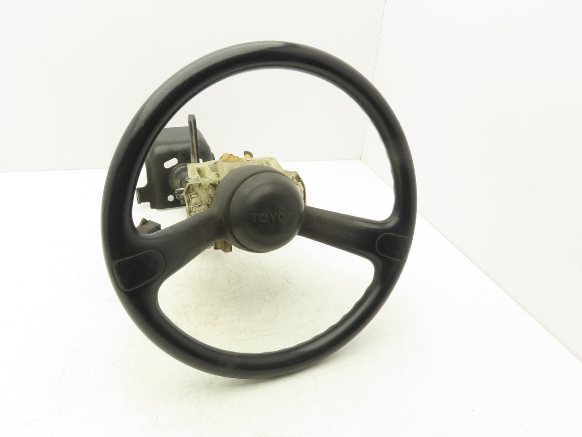 Toyota Electric Forklift Steering Wheel With Column Removed From 7FBCU18