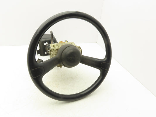 Toyota Electric Forklift Steering Wheel With Column Removed From 7FBCU18