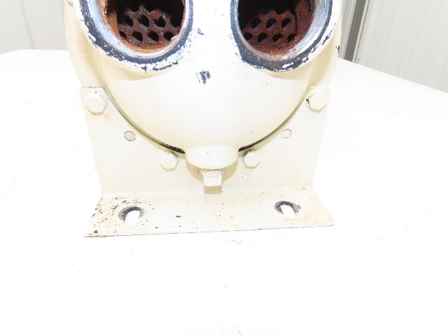Gardner Denver 200EDM292 Air Compressor Shell & Tube Heat Exchanger 1.5"x 3"NPT