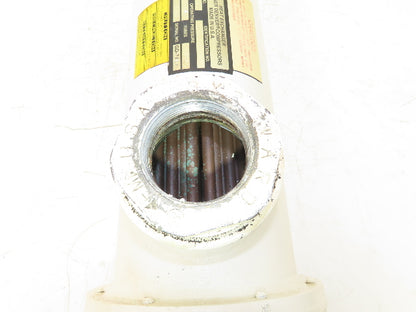 Gardner Denver 200EDM292 Air Compressor Shell & Tube Heat Exchanger 1.5"x 3"NPT