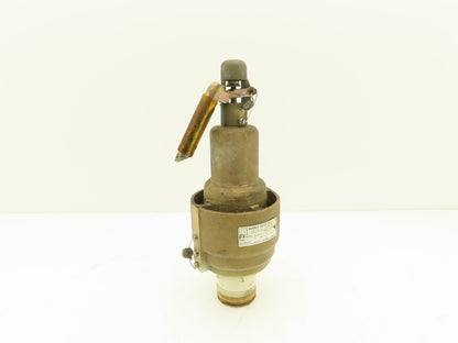 Kunkle 6186HG02-KM Bronze Pressure Relief Valve 125 PSI 2114 SCFM 1-1/2" NPT