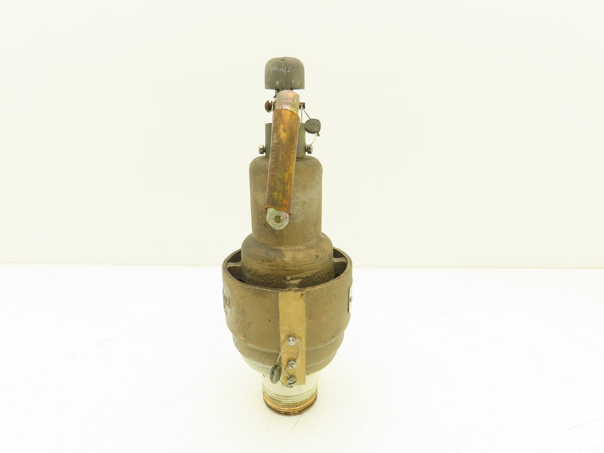 Kunkle 6186HG02-KM Bronze Pressure Relief Valve 125 PSI 2114 SCFM 1-1/2" NPT