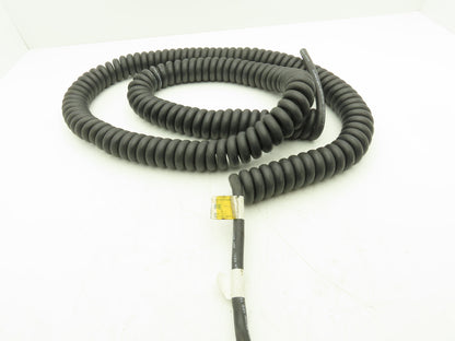 Whitney Blake 4-9128-88-96W Retractile Cord Cable SEOW 4 Wire 14 Awg Coiled 8'