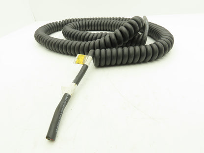 Whitney Blake 4-9128-88-96W Retractile Cord Cable SEOW 4 Wire 14 Awg Coiled 8'