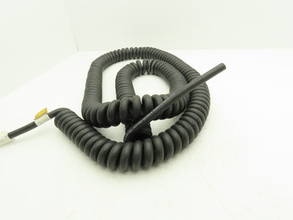 Whitney Blake 4-9128-88-96W Retractile Cord Cable SEOW 4 Wire 14 Awg Coiled 8'