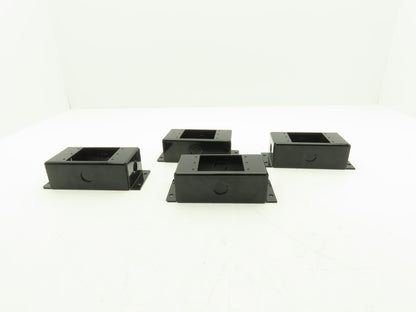 Surface Mount Enclosure Steel 3" x 5-1/2" Box 6-3/4" With Tabs Lot of 4