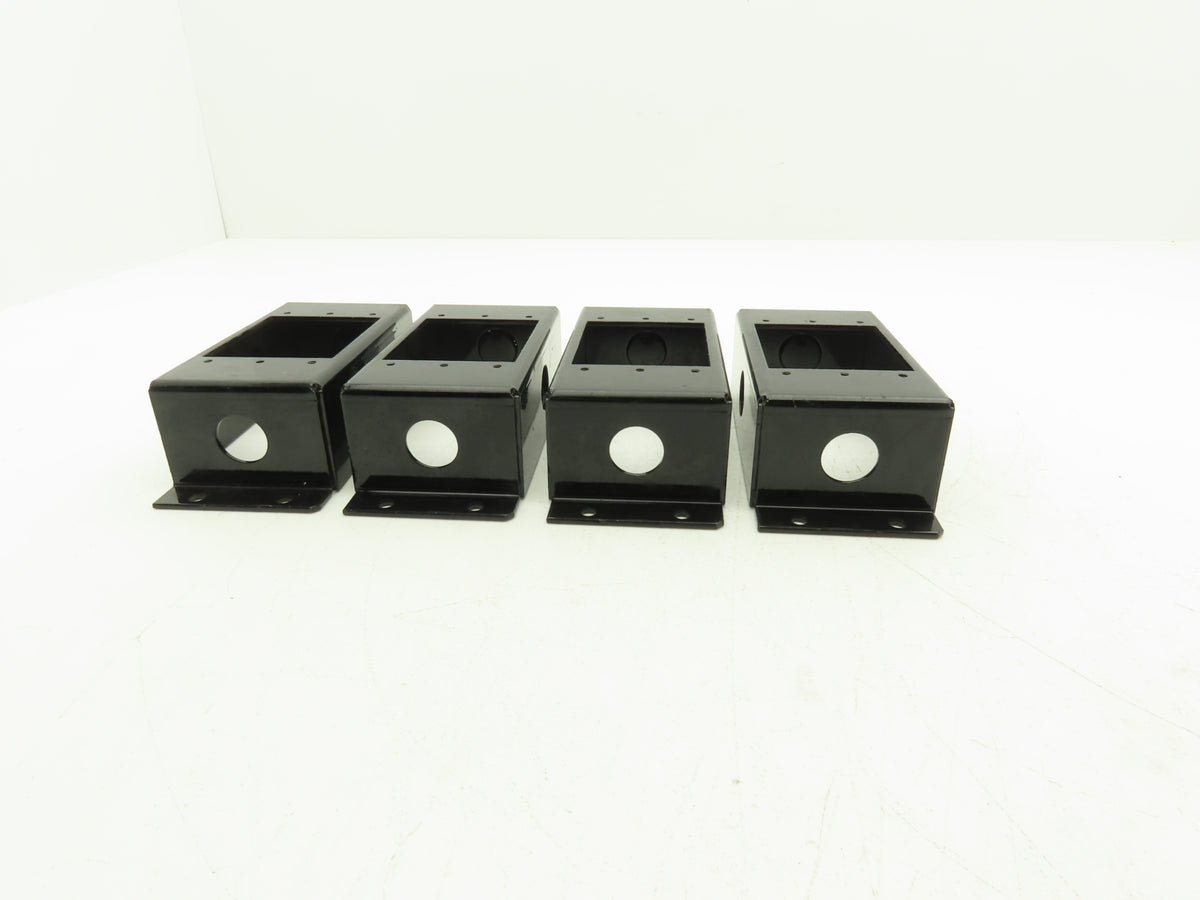 Surface Mount Enclosure Steel 3" x 5-1/2" Box 6-3/4" With Tabs Lot of 4