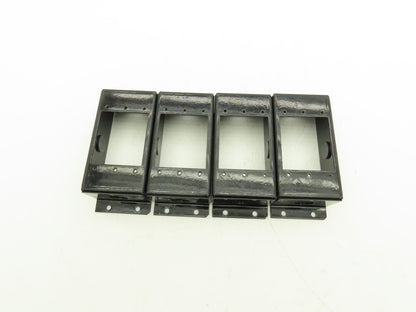 Surface Mount Enclosure Steel 3" x 5-1/2" Box 6-3/4" With Tabs Lot of 4