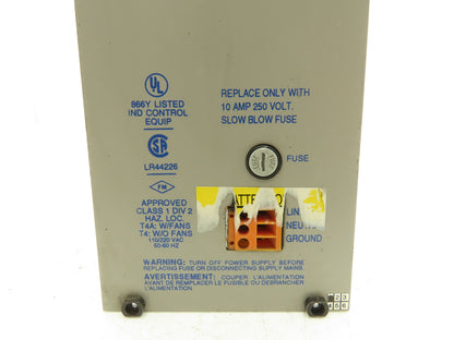 Siemens 575-6663 Simatic 575 Power Supply Module 110/220 VAC W/Fan 300W