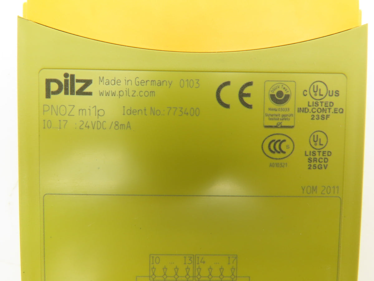 Pilz 773400 PNOZ mi1p Safety Input Expansion Module 8x 24VDC