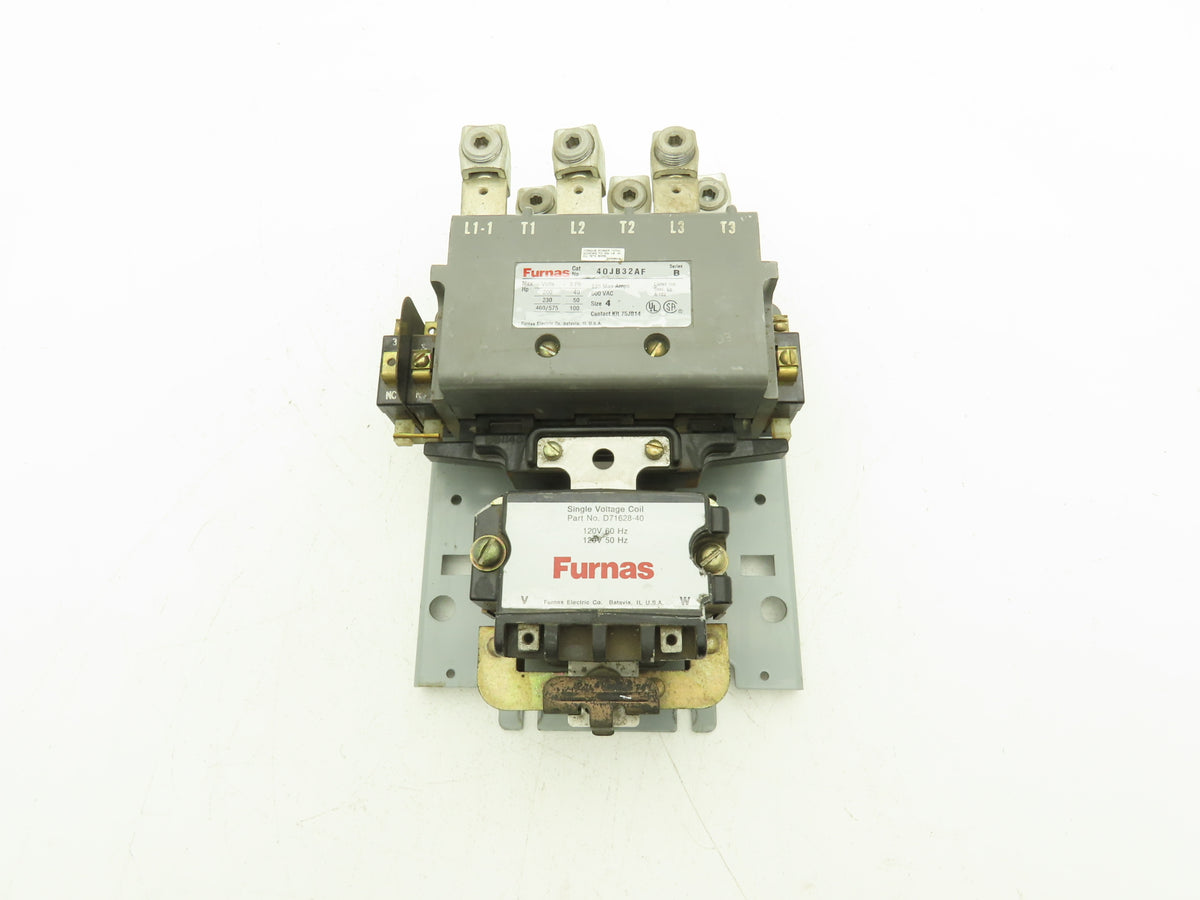 Furnas 40JB32AF Motor Starter 135A 200/230VAC/575VAC 3ph 40/50/100Hp NEMA 4