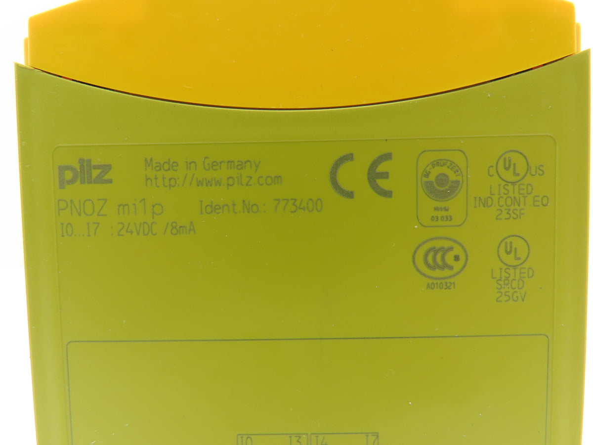 Pilz 773400 PNOZ mi1p Safety Input Expansion Module 8x 24VDC