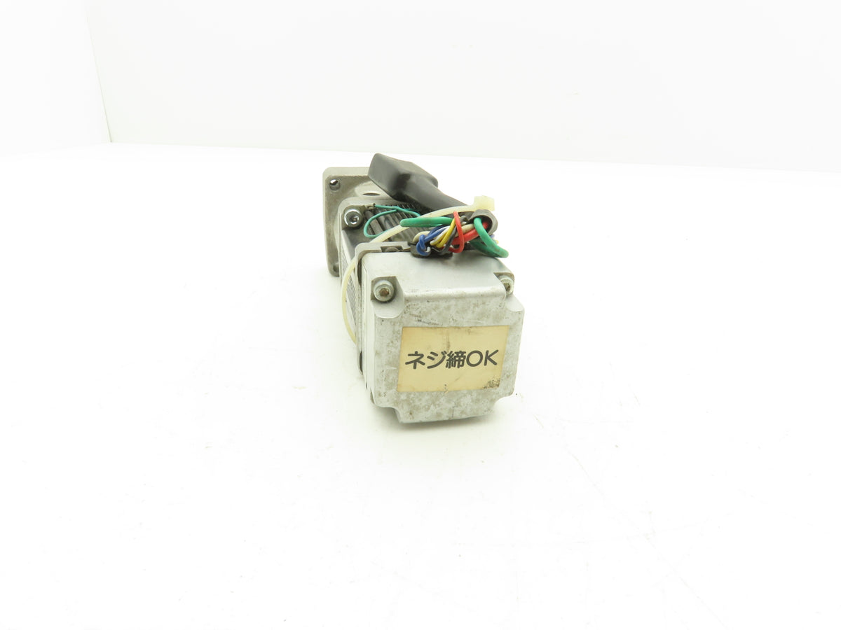 IAI M-Z1-1AA100-TA Servo Motor W Gear Head Adapter Likely 8mm Smooth Shaft