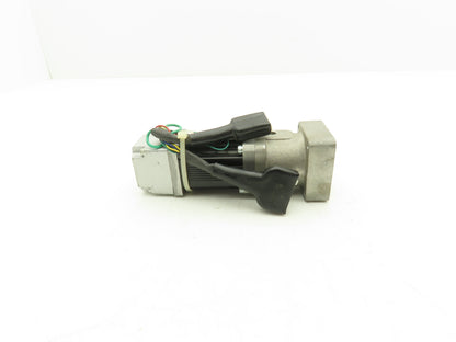IAI M-Z1-1AA100-TA Servo Motor W Gear Head Adapter Likely 8mm Smooth Shaft