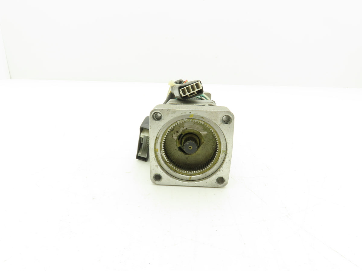 IAI M-Z1-1AA100-TA Servo Motor W Gear Head Adapter Likely 8mm Smooth Shaft