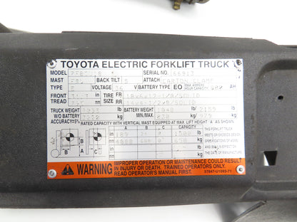 Toyota 14510-13300-71 Forklift Power Steering Pump Motor Off Toyota 7FBCU18